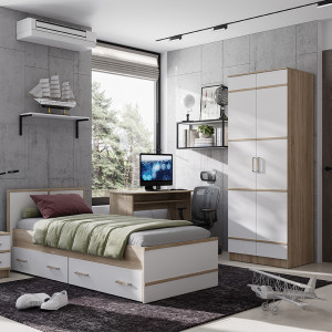 Шкаф 2-х створчатый Сакура Шкаф 2-х створчатый Сакура