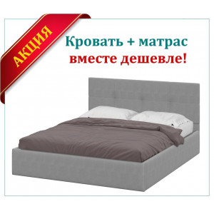 Кровать КР-4 + матрас Мисхор